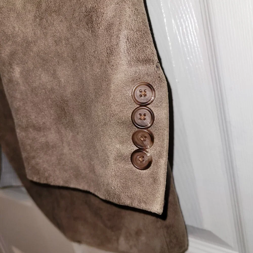 Lauren Ralph Lauren Faux Suede Sport Coat Blazer 46L